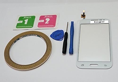 MIYI   Nuovo Bianco Touch Screen Vetro Digitizer Schermo Ricambio Per Samsung Galaxy Core Prime G361 G361F G360 G3608 Adesivo Kit tools Kit pulizia