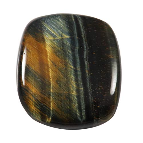 Cabochon œil de tigre bleu naturel 47,95 cts pour création de bijou unique