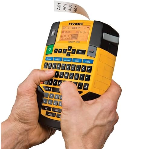 Dymo Rhino 4200 étiqueteuse portable version IT ES clavier ABC - 2