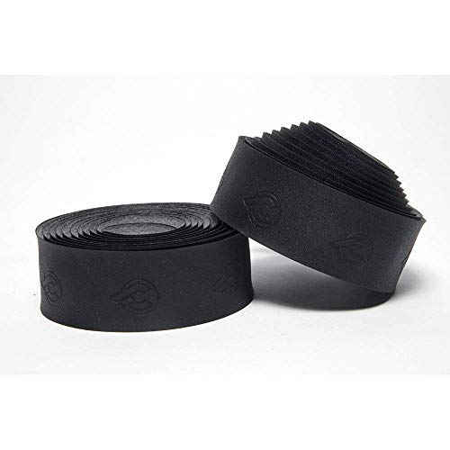 Cinelli Vegan Eco-Leather Bicycle Handlebar Tape, Black #TOP2