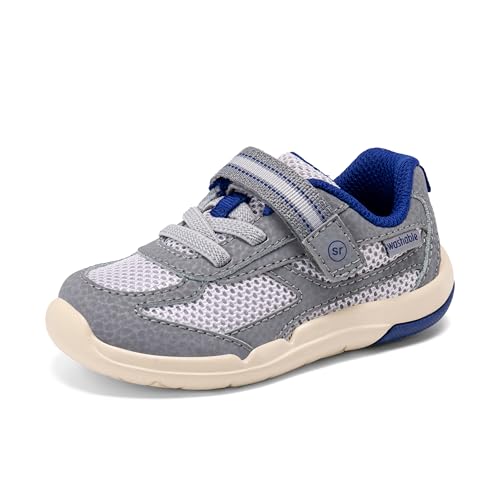 Stride Rite Mens SRT Ian 2.0 (Toddler), Grey, 4, Medium by Stride Rite - Image 2