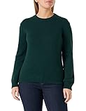 United Colors of Benetton Damen G/C M/L 103ME1N23 LANGÄRMLIGER Pullover MIT Rundhalsausschnitt, Dunkelgrün 547, XL