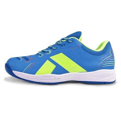 Image of Nivia Super Court 3.0 Badminton Shoes for Men, Duofoam Midsole, Seamless Mesh Upper, Non-Marking Sole, Indoor Court Shoes for Badminton, Volleyball, Squash, Table Tennis, Pickelball