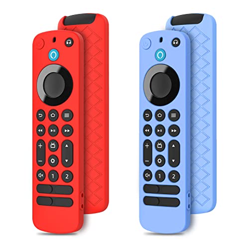 2PACK Remote Pro Cover,Remote Case fit for FireTV Voice Remote Pro,Silicone Sleeve Compatible with Pro Remote Fire TV Streaming Media Players