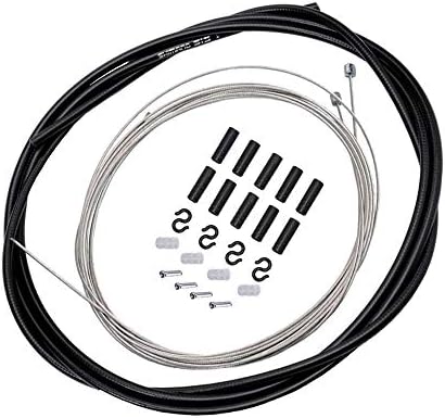 Bestgle Universal Mountain Bike Shift Cable Kit and Housing Set Bicycle Gear Shift Derailleur Cable Stainless Steel Replacement Wire Tubing Cover Set for MTB Road Bike
