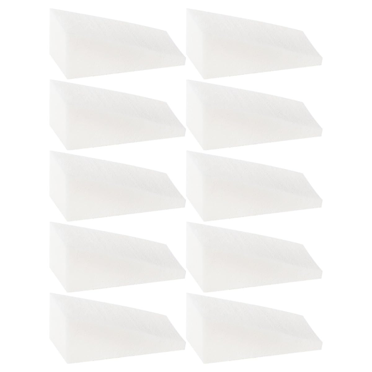 30PCS Nail Art Sponge Stampers for Gradient Ombre Manicure High-class Soft Sponge Material DIY Nail Manicure Stamper Tools for Professional and Home Use