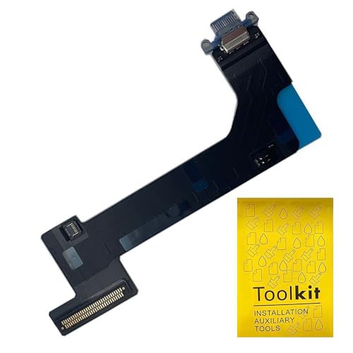 TPhaelay Dock Connector Replacement Compatible with iPad 10 10th Generation 2022 A2757 A2777 10.9 inch Charging Port Replacement Assembly Flex Cable(Blue,Cellular Version)