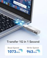 ORICO 512GB Externe Festplatte SSD mit USB-A & USB-C, Lesen bis zu 1050MB/s – Ansicht 3