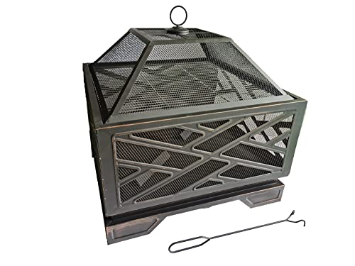 Garten-Feuerstelle FS 02 für wohlige Wärme im Garten mit 360° Rundum-Blick auf das Feuer Cover
