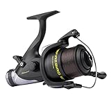 Shakespeare Firebird Spinning Reel – Pre-Spooled Lightweight Reel with Graphite Handle and Spool, Smooth 1-Ball Bearing Design for Freshwater Fishing - 5000, Black - Image 7