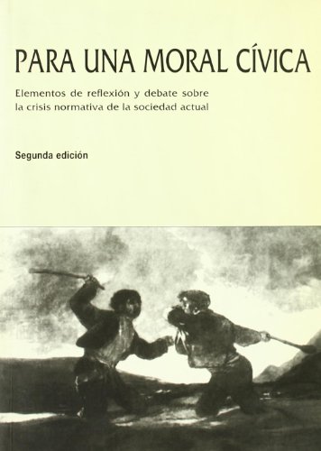 Portada de Para una moral civica