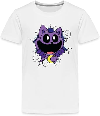 Poppy Playtime - CatNap Face T-Shirt Kids