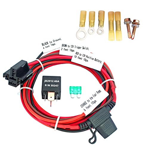 Juego de relés para bomba de combustible Nishiyuenyi de 12V aislamiento premium para motor 7