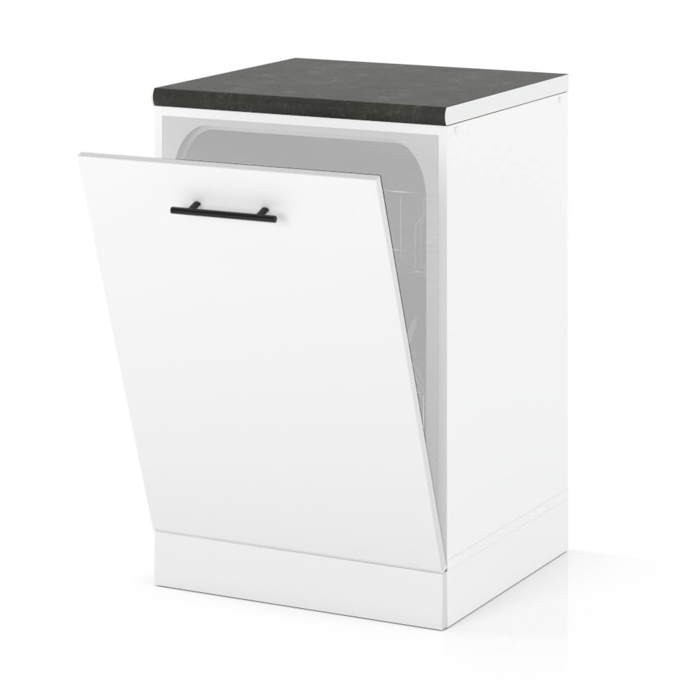 Front Do Zabudowy Zmywarki 60cm Szafka Kuchenna Spremium Biały Mat