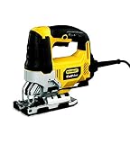 Stanley FATMAX Scie Sauteuse Filaire 710W Changement de Lame Sans Outils Attache en U ou T Coupe Très Rapide Poignée Caoutchoutée Faisceau Led Avec Coffret de Transport FME340K-QS