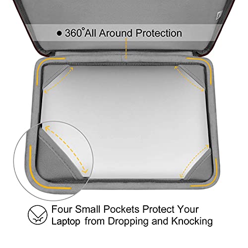 MOSISO Compatible with MacBook Air 13 inch Case 2021 2020 2019 2018 M1 A2337/2179/1932, Hard Shell for MacBook Air M1 Case 13.3 inch &Bag&Keyboard Skin&Webcam Cover&Screen Protector, Rose Quartz - Image 2