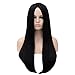 Produktbild Kalyss 26 Zoll weibliche Perücke lange gerade importiert synthetisch Cosplay Haar Perücke