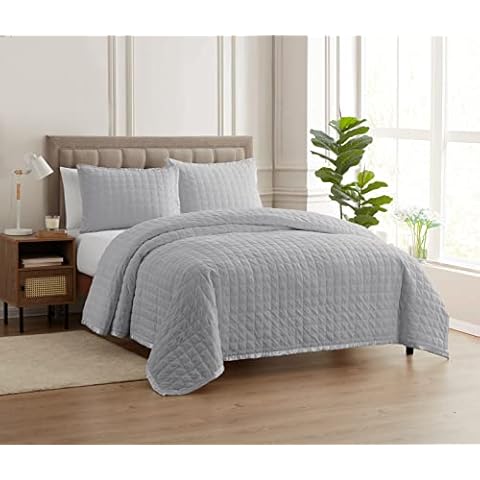 Sweet Home Collection Velvet Quilt Set Cover