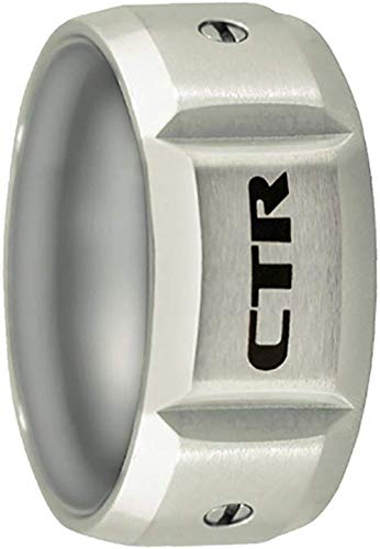 J170 Size 11 Torque Stainless Steel Ctr Ring Mormon Lds Unisex One Moment In Time #TOP1
