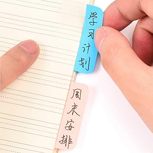 400PCS File Index Tabs, Writable & Repositionable Filing Tabs Flags Labels Color Sticky Tabs for Notebook Binders File Folders Reading Notes Classify Files (10 Colors)