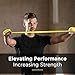 THERABAND Professional Latex Resistance Bands For Rehabilitation, Portable Fitness and Workout, Home Exercise, 5 Foot, Yellow, Thin, Level 2, Individual Package