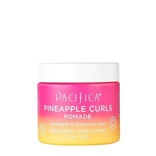 Pacifica Beauty Pineapple Curls Pomade| Hyaluronic Acid | For Curly and Textured Hair | 100% Vegan & Cruelty Free | Sulfate, Silicone + Paraben Free