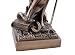 Unbekannt Estatuilla de la Justicia, Escultura Color Bronce de Dioses Romanos, 33...