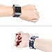 Maledan Replacement Bands Compatible for Fitbit Ionic, Navy Blue, Large