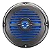 5” Water Resistant Surface Mount Speakers with Blue LED Lights for Marine, RVs, & Hot Tubs – Pair