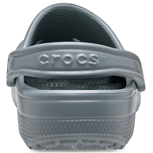 Crocs Unisex-Adult Classic Clog, Concrete, 9 Women/7 Men by Crocs - Used condition - Image 2