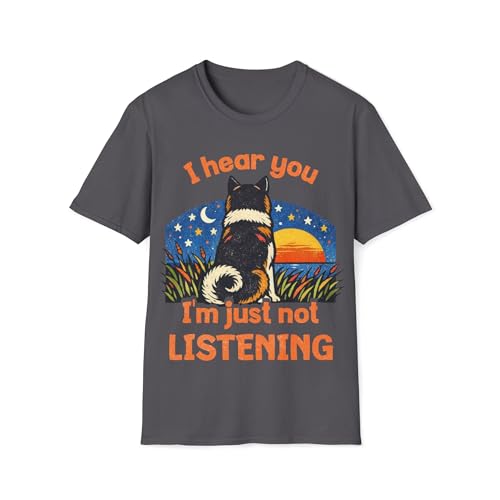 T-shirt humour Akita Américain vêtement graphique imprimé
