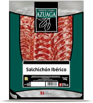 Azuaga - Lonchas De Salchichón Ibérico Envasadas Al Vacío 100 g