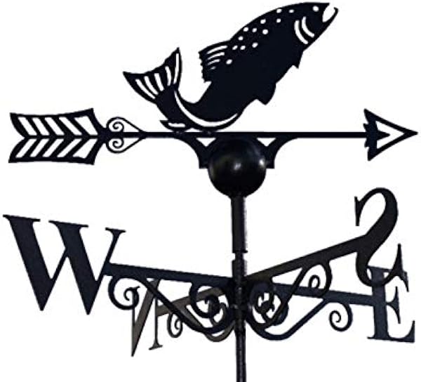 GAP Garden Products Salmon Design Weathervane