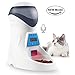 Jnwayb Automatic Pet Feeder Food Dispenser with Replacement Bowl 6 Meals per Day for Dogs Cats & Small Animals, Portion Control & Voice Recording Timer Programmable Batteries and Power Adapter Support