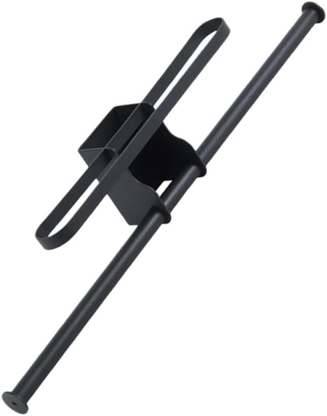 Milisten Wall-mounted Baseball Cap Organizer and Hat Rack Carbon Steel Sturdy Hat Storage Holder for Closet Door Display and Eyewear Hanging in Home and Office