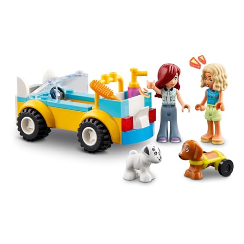 Image of LEGO Friends Dog-Grooming Car, Vehicle Playset 42635 Building Blocks Toys for 4+ Gift for Boys and Girls