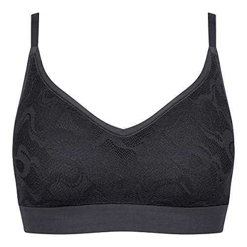 Sloggi Damen GO Allround Lace P, Black, One