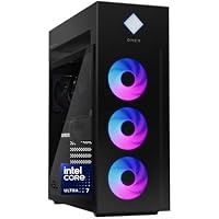 HP OMEN 45L Gaming Desktop with 8-Core Intel Ultra 7 265K / 32GB RAM / 1TB SSD / Windows 11 Professional / 16GB Nvidia GeForce RTX 5070Ti Video