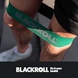 BLACKROLL® Loop Band Set (6er), Fitnessband Set für funktionales Training, hautfreundliche Trainingsbänder in 6 Stärken, Flexible Widerstandsbänder für zu Hause, Büro oder Park, Made in Germany