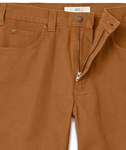 Amazon Essentials Men's Relaxed-Fit Carpenter Utility Pant with Tool Pockets - Discontinued Colors, Rust, 30W x 32L