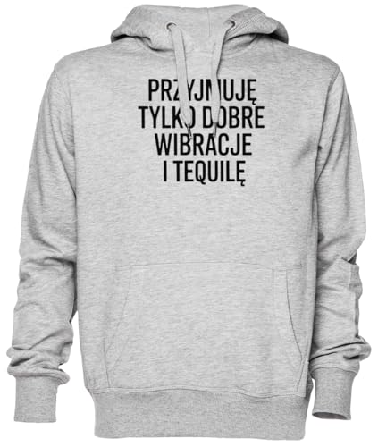 Sweat à capuche tequila gris pour homme et femme | Hoodie unisexe confortable