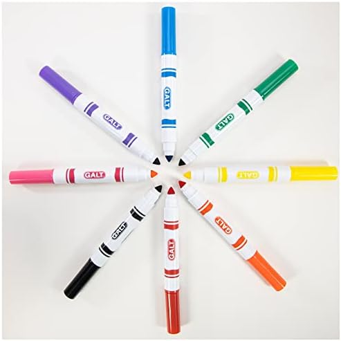Galt Toys, 8 Chunky Pens - Washable, Chunky Pens for Children, Ages 3 Years Plus