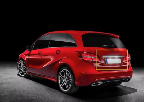 Evite multas con la luz de matrícula Benz Clase B W246 A2468201566 5