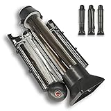 The Solar Boiler - Ultimate Solar Camping Kettle, Focus Sunlight to Heat Water, for Hot Tea, Instant Rice, Plus Camping, Backpacking, Traveling and Picnics. All Natural Non Electric & Portable.