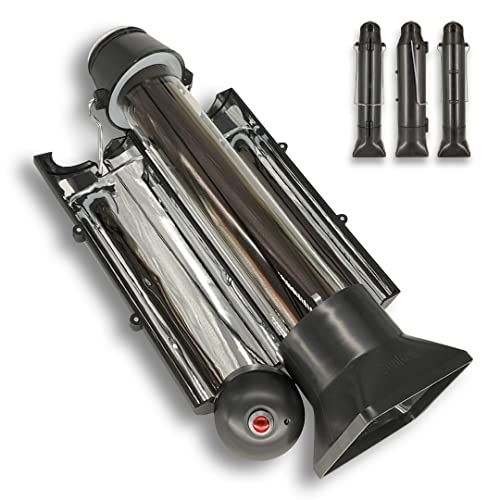 The Solar Boiler - Ultimate Solar Camping Kettle, Focus Sunlight to Heat Water, for Hot Tea, Instant Rice, Plus Camping, Backpacking, Traveling and Picnics. All Natural Non Electric & Portable.