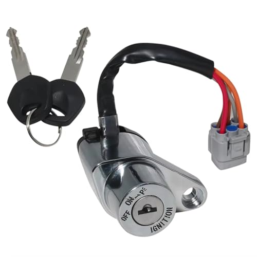 TVGOPBGF Compatible avec Suzuki pour VL1500 T pour Boulevard pour C90T 2015 2016 2017 2018 2019 Interrupteur D'allumage De Moto Interrupteur Démarrage À Clé OEM: 37110-40H11