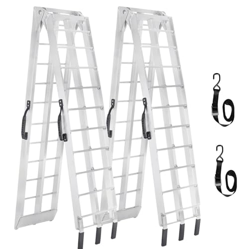 MAXIVMAN Truck & ATV Loading Ramps 2-Pack, 89x12 in, 1500 lb