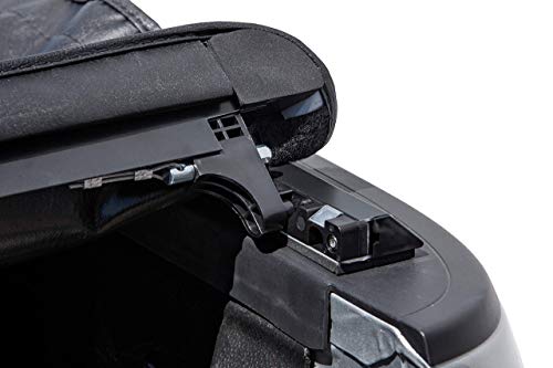LEER ROLLITUP | Fits 2016 - 2022 Toyota Tacoma with 5’2" Bed with Track (Short Bed) | Soft Roll Up Truck Bed Tonneau Cover | 4R286 | Low-Profile, Easy 15-Minute Install - Fits Trail Edition (Black)