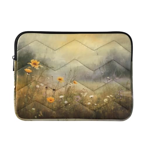 Funda vintage para laptop 13-14 pulgadas impermeable y resistente