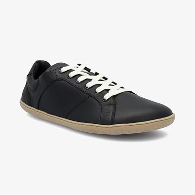 GROUNDIES Blaze Barefoot+ Sneakers for Men - Lightweight Barefoot Shoes for Men with Wide Toe Box, Flexible Zero Drop Outsole, Black